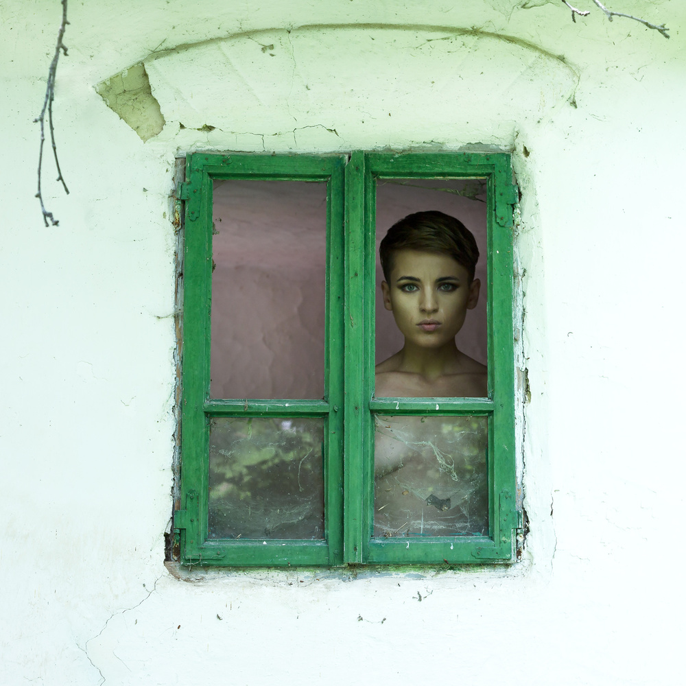 By the window von Marius Cinteza