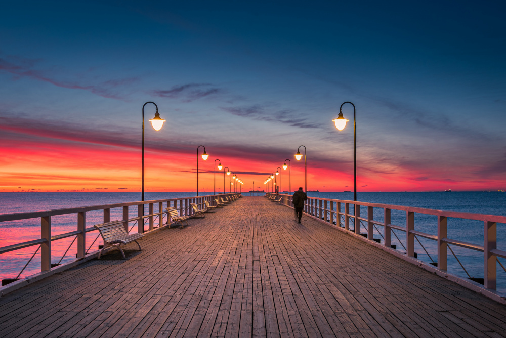 early morning walk von Mariusz Jeruzalski