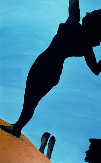 In the Public Eye, 1998 (acrylic on canvas)  von Marjorie  Weiss