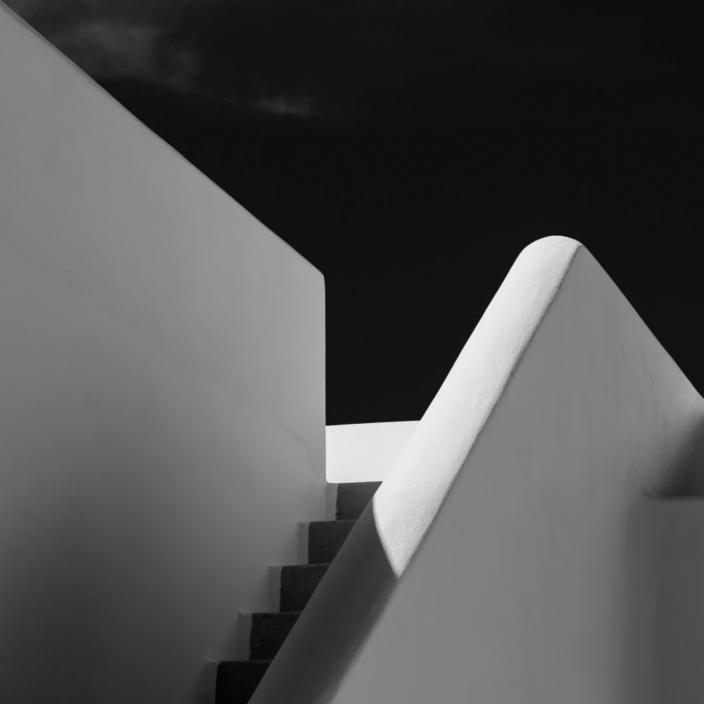 staircase bw von Markus Auerbach