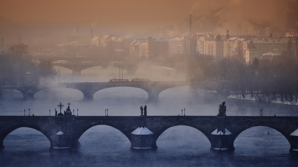 Prague - Winter Mood von Martin Froyda