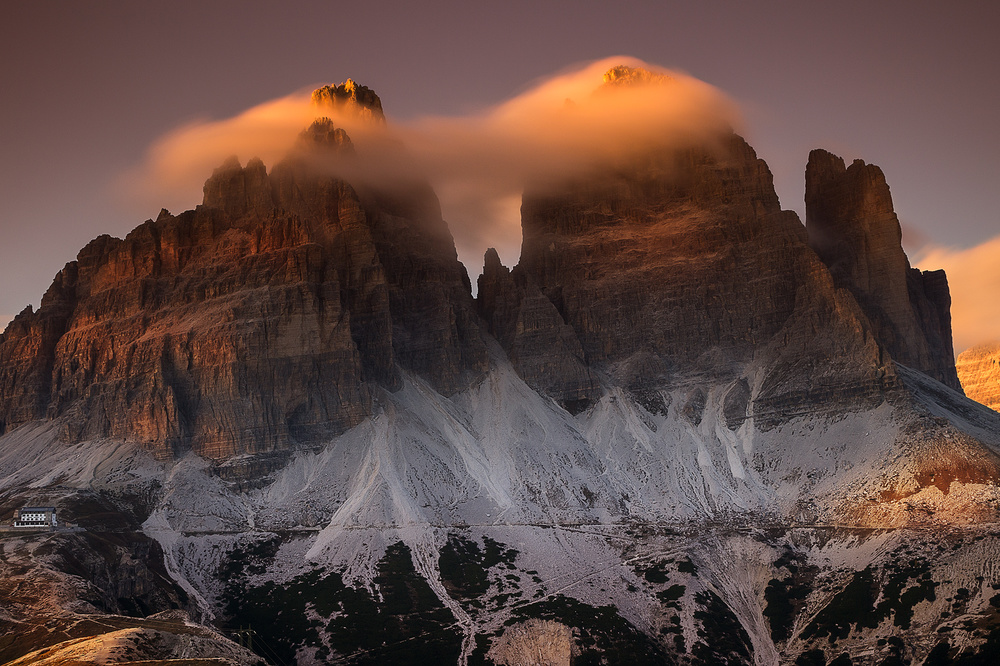 Tre Cime in cotton candy von Martin Kucera AFIAP AZSF