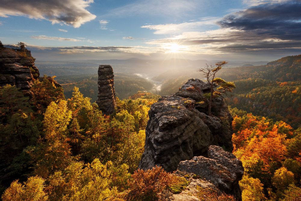 Herbst in den Felsen von Martin Rak