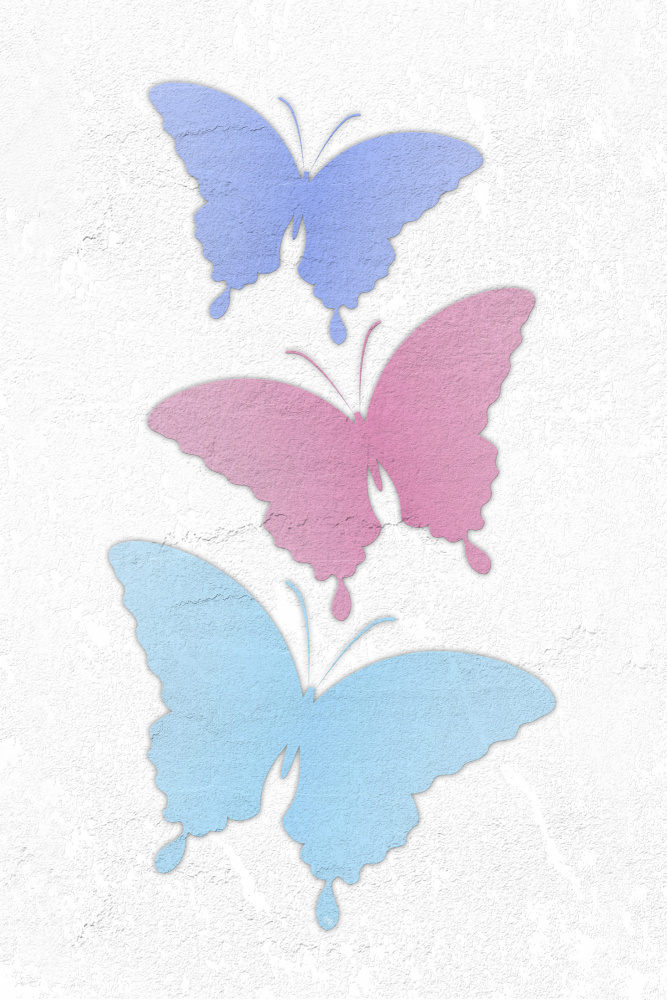 Pastel Butterflies von Martina