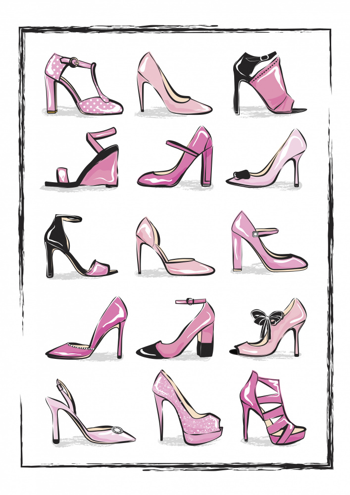 Pink Shoes von Martina