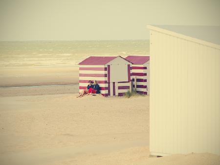 On the beach