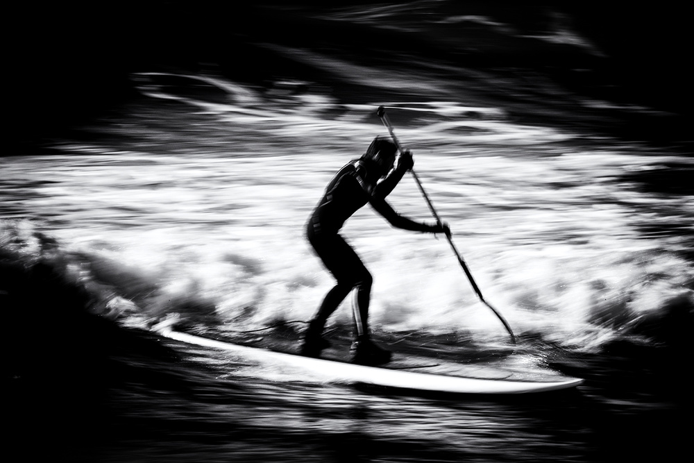 Paddle surf 2 von Massimo Della Latta