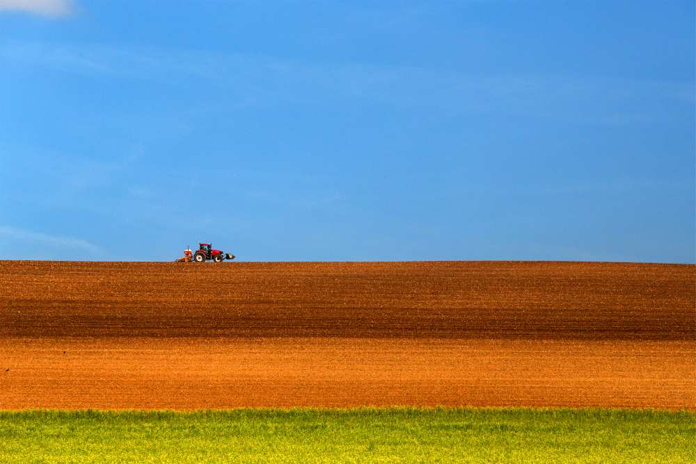 The Tractor von Massimo Della Latta