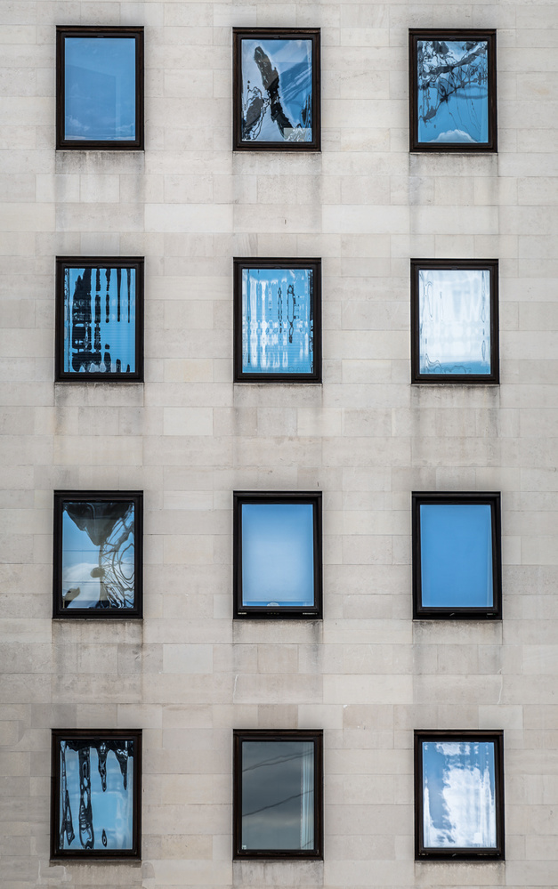 London, reflections von Maurice Amzallag Mo