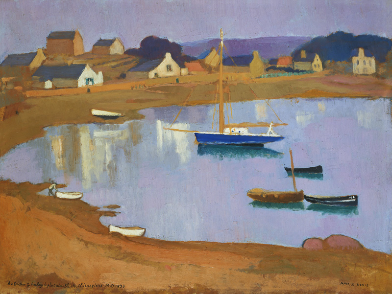 Port de Ploumanach. von Maurice Denis