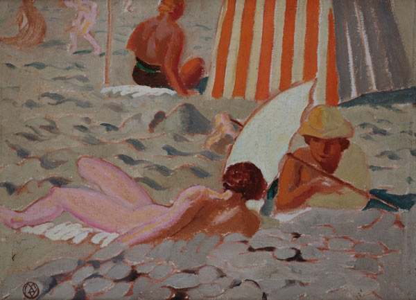 Am Strand. von Maurice Denis