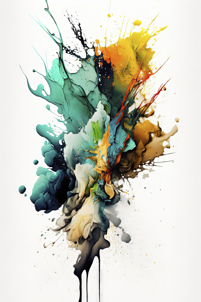 Colorful fluidity von Mauro