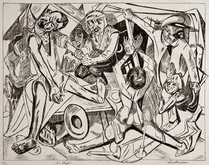 Die Nacht von Max Beckmann