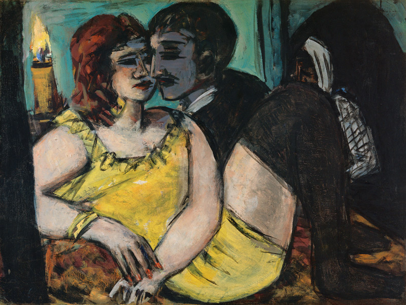 Liebespaar. von Max Beckmann