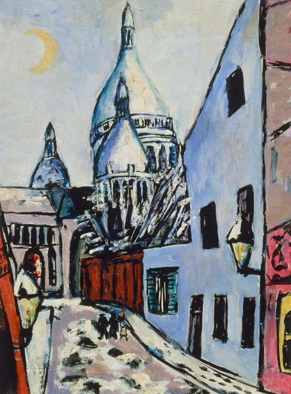 Sacre-Coeur im Schnee. 1939. von Max Beckmann