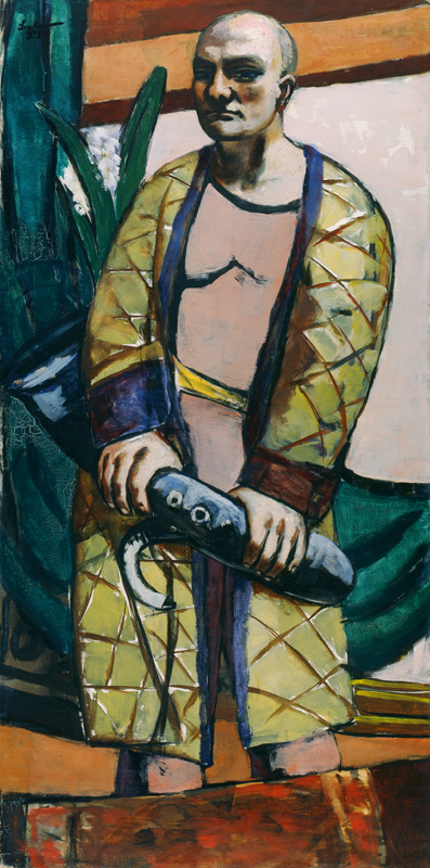 Selbstbildnis mit Saxophon. 1930. von Max Beckmann