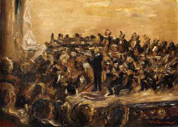 Sinfoniekonzert in der Staatsoper, Unter den Linden, Berlin von Max Liebermann