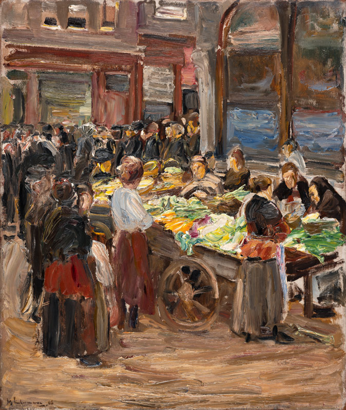 Judengasse in Amsterdam von Max Liebermann