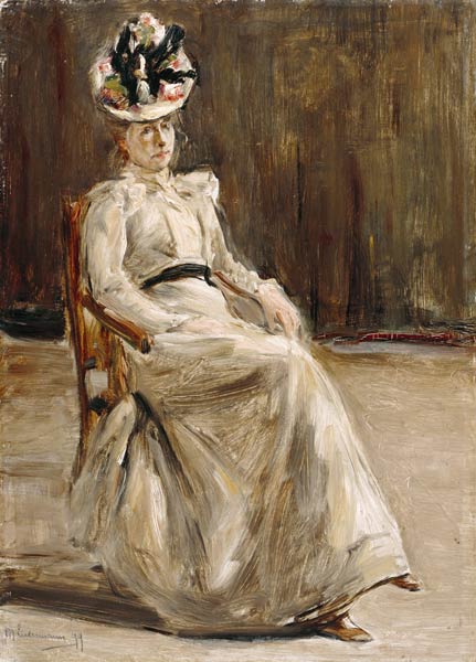 Damenbildnis von Max Liebermann