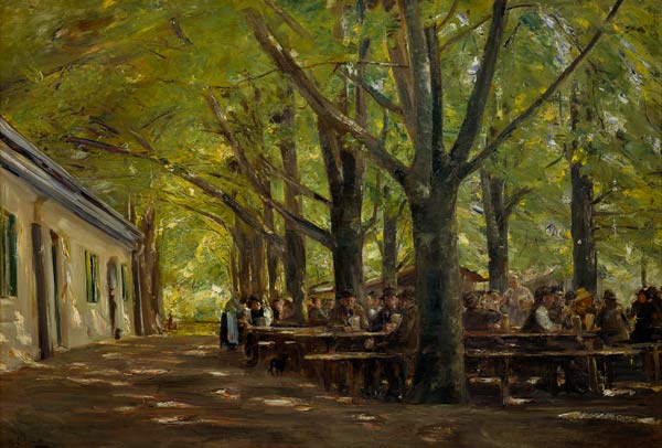 A Country Brasserie, Brannenburg, Bavaria von Max Liebermann