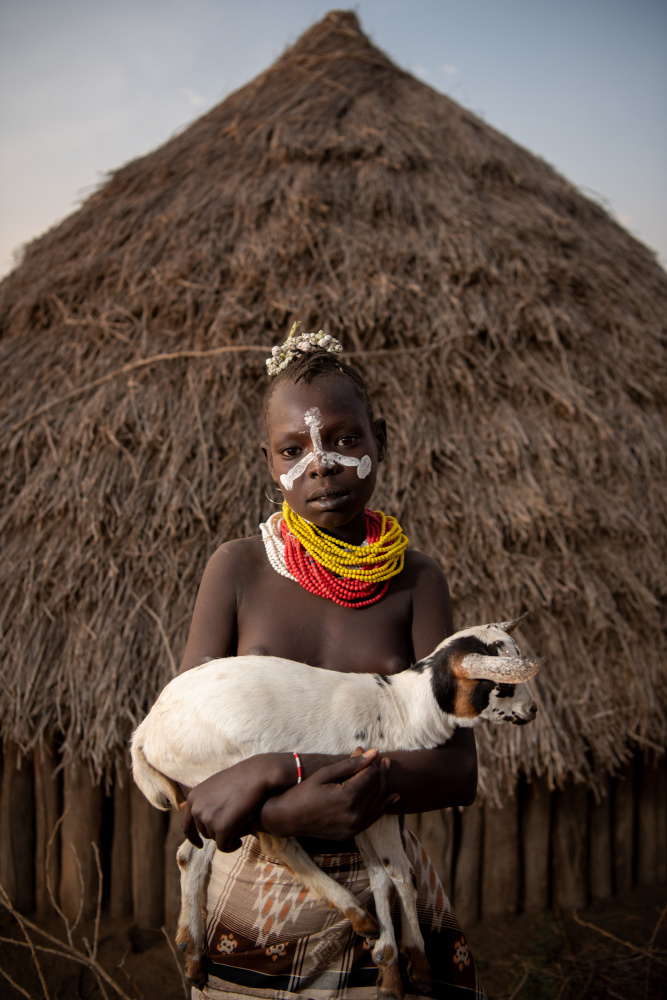 Hamer Tribe Shepherdess von Max Vere-Hodge