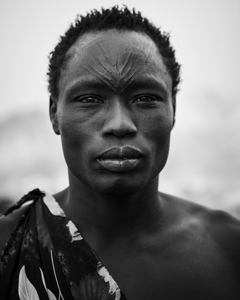 Mundari Herdsman von Max Vere-Hodge