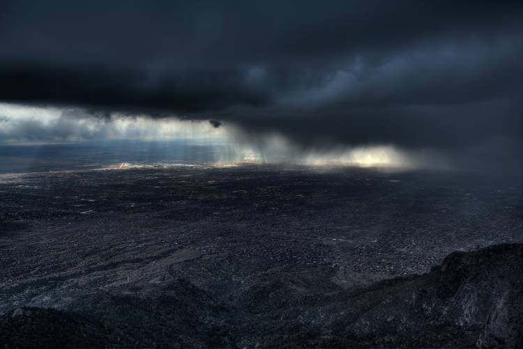 Storm over Alburquerque von Max Witjes