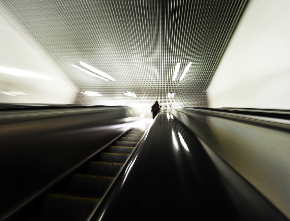 Moscow metro - illusion von Maxim Makunin