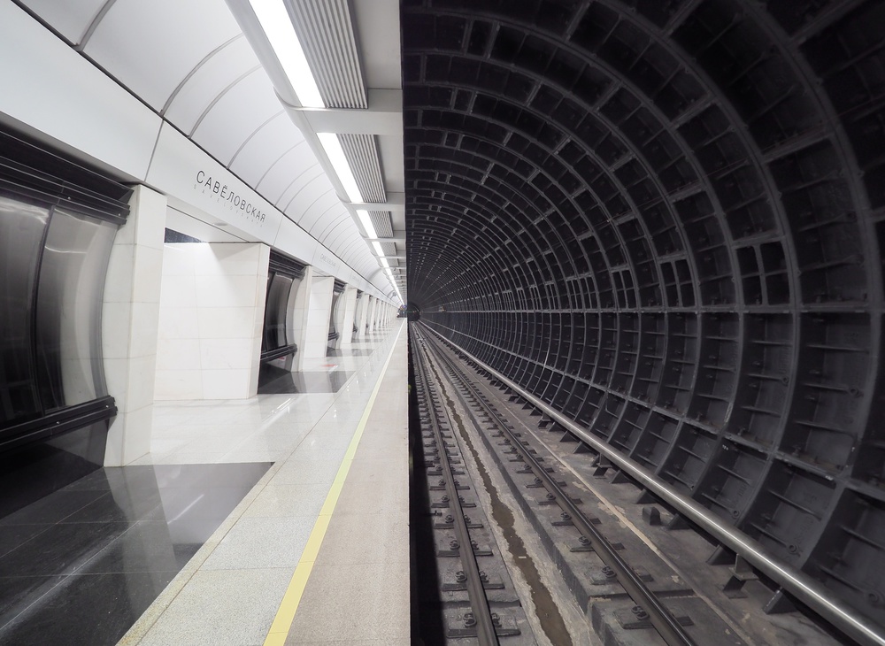 Moscow metro - Yin and Yang von Maxim Makunin