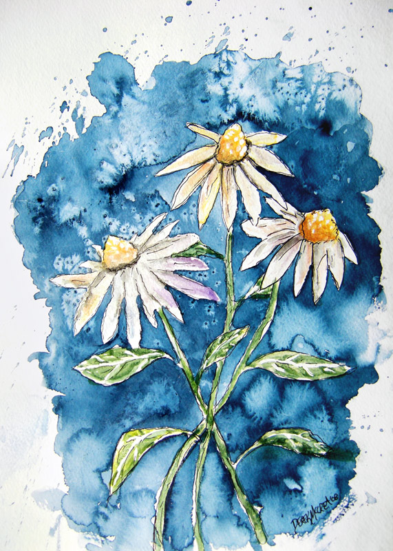 3 Daisies von Derek McCrea