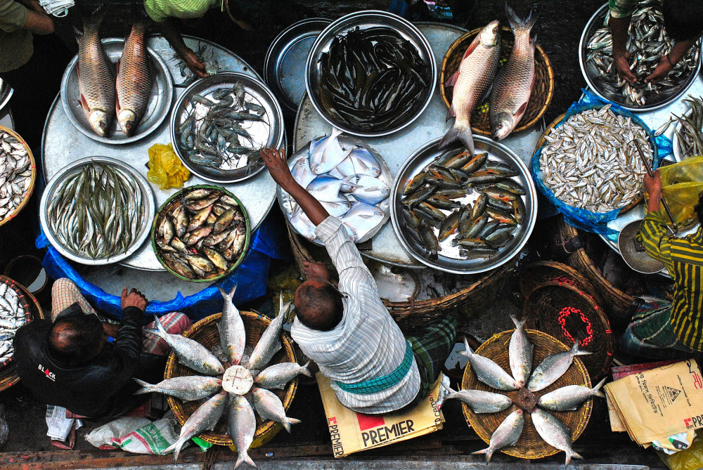 Fish Market von MD MAHABUB HOSSAIN KHAN