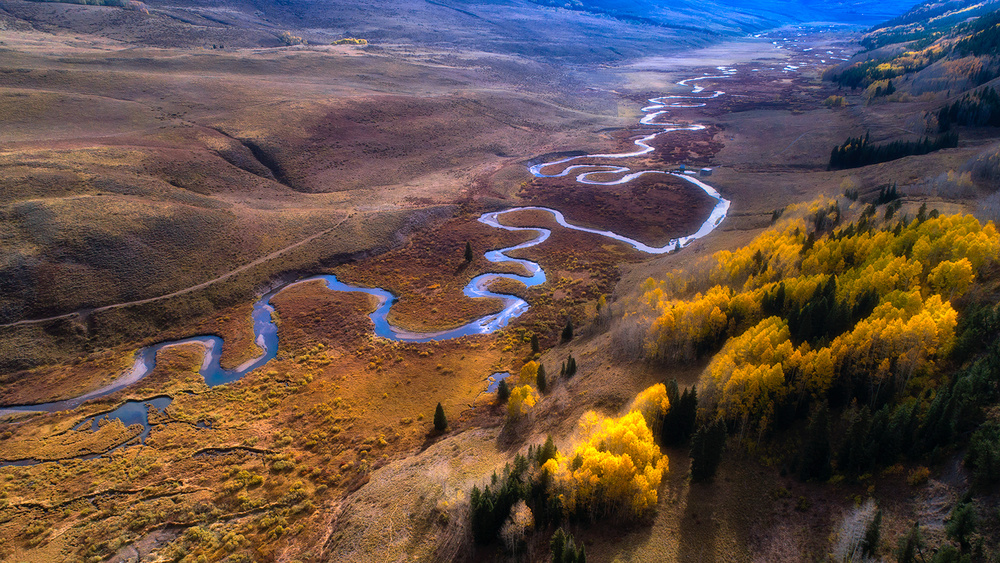 Autumn River von Mei Xu