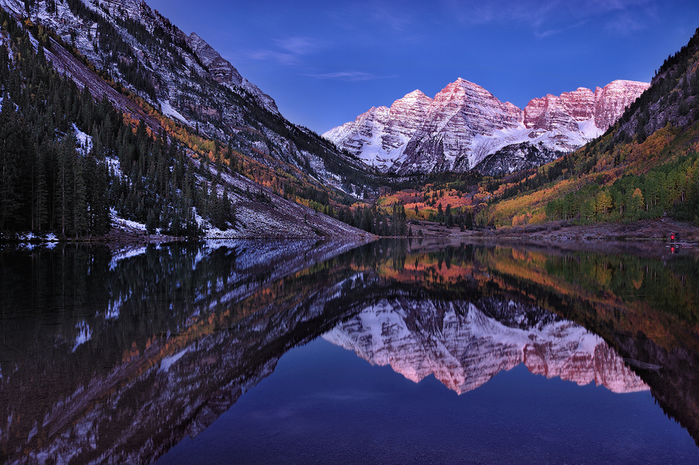 Maroon Bells Twilight von Mei Xu