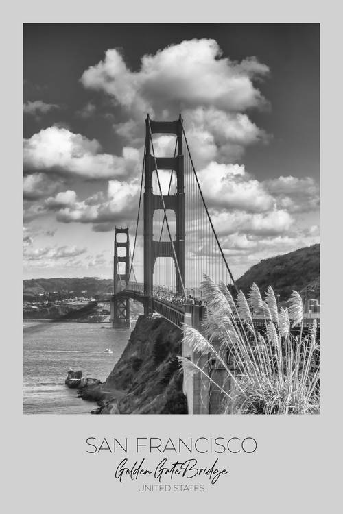 Im Fokus: SAN FRANCISCO Golden Gate Bridge von Melanie Viola