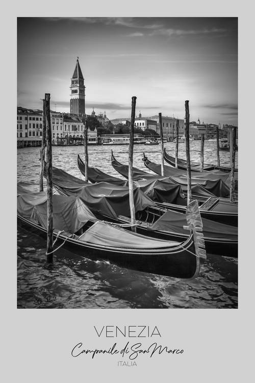 Im Fokus: VENEDIG Markusturm & Canale Grande von Melanie Viola