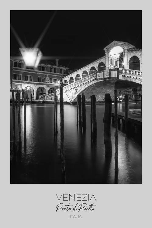 Im Fokus: VENEDIG Rialtobrücke  von Melanie Viola