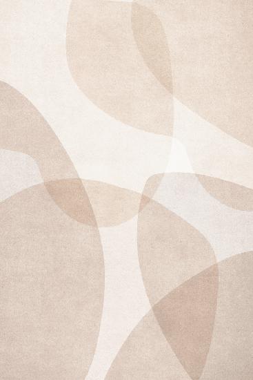 Abstract Beige Geometric Art