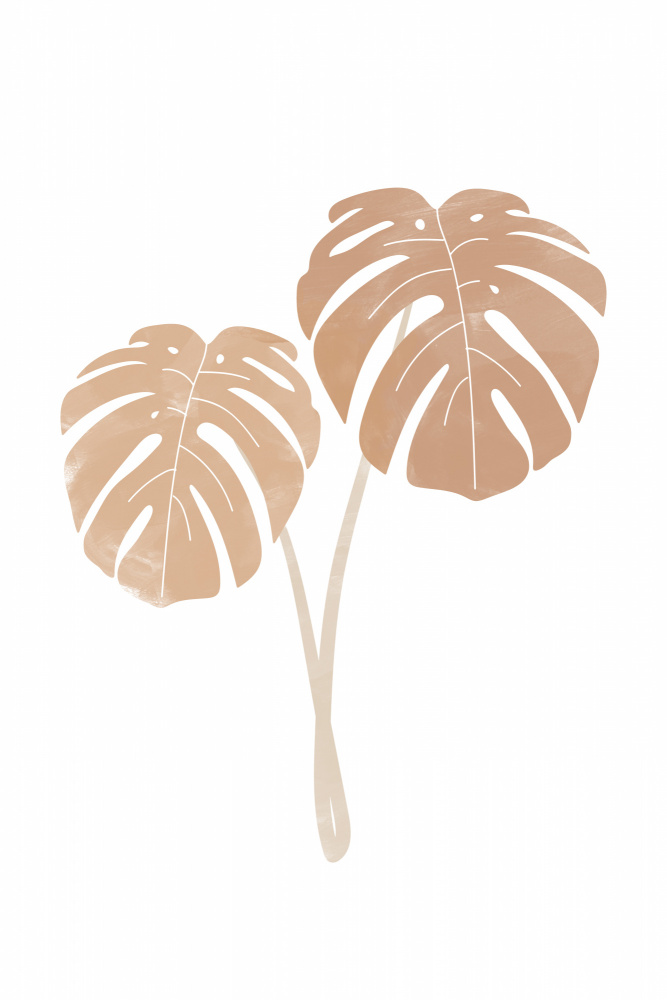 Monstera Plants von Melloi Art Prints