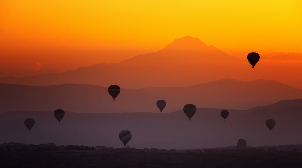 Sunset in Cappadocia... von Merthan Kortan