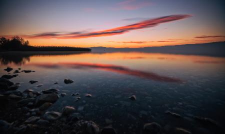 Sunset in Ohrid...