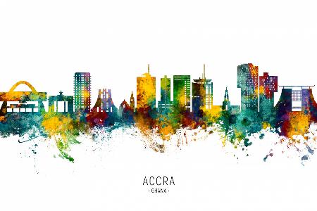 Accra Ghana Skyline