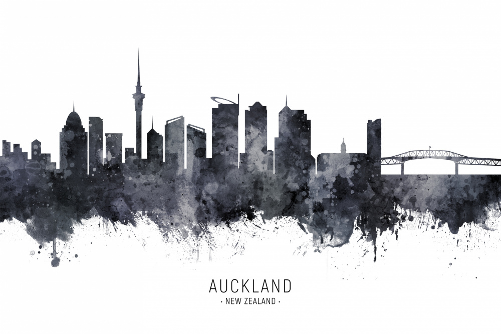 Auckland Skyline von Michael Tompsett