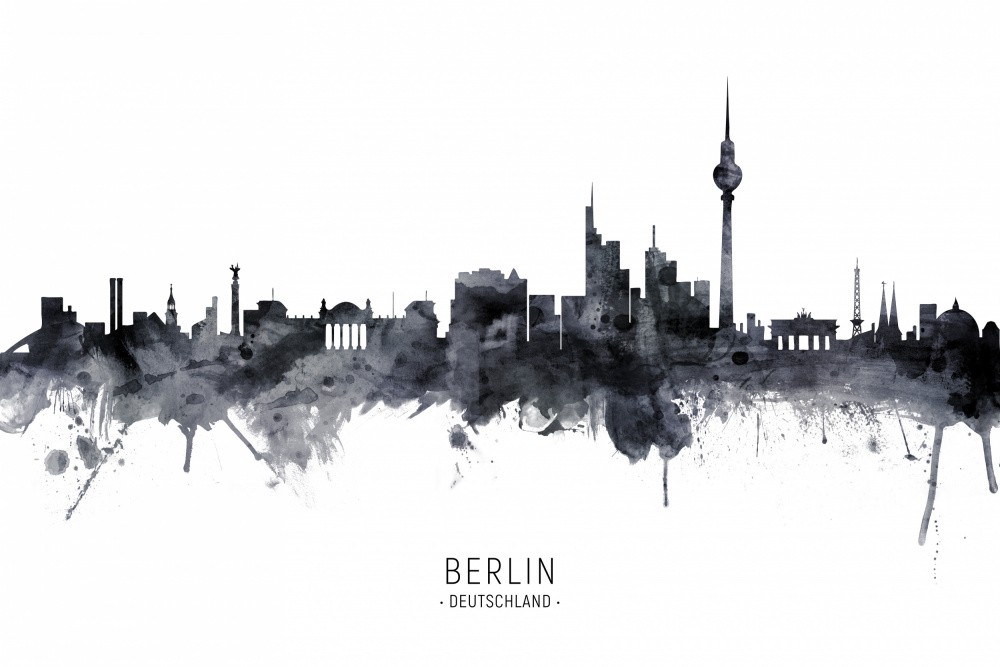 Berlin Germany Skyline von Michael Tompsett