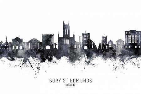 Bury St Edmunds England Skyline