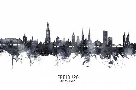 Freiburg Germany Skyline