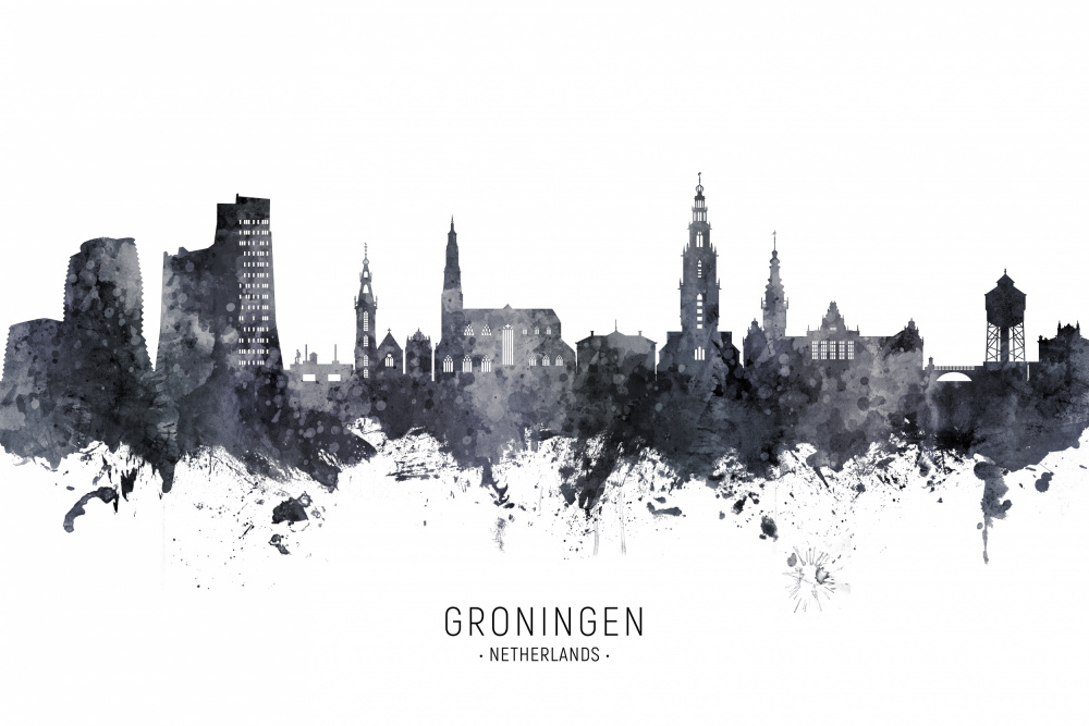 Groningen The Netherlands Skyline von Michael Tompsett