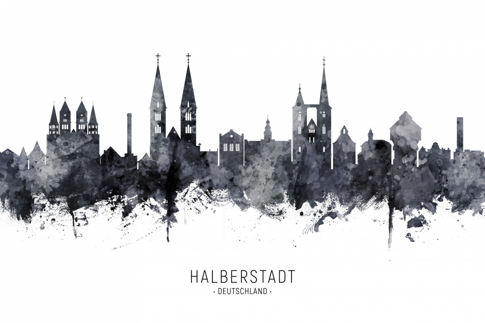 Halberstadt Germany Skyline von Michael Tompsett