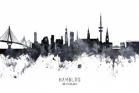 Hamburg Germany Skyline