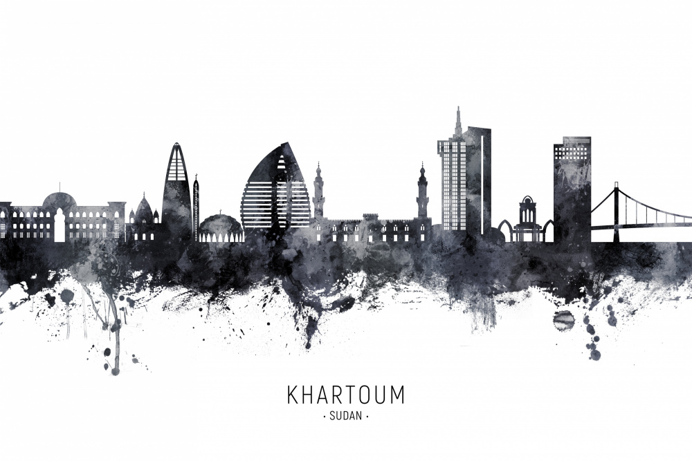 Khartoum Sudan Skyline von Michael Tompsett