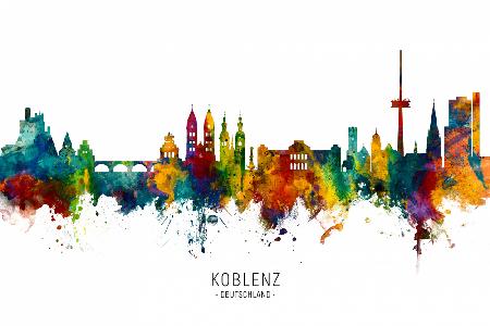 Koblenz Germany Skyline